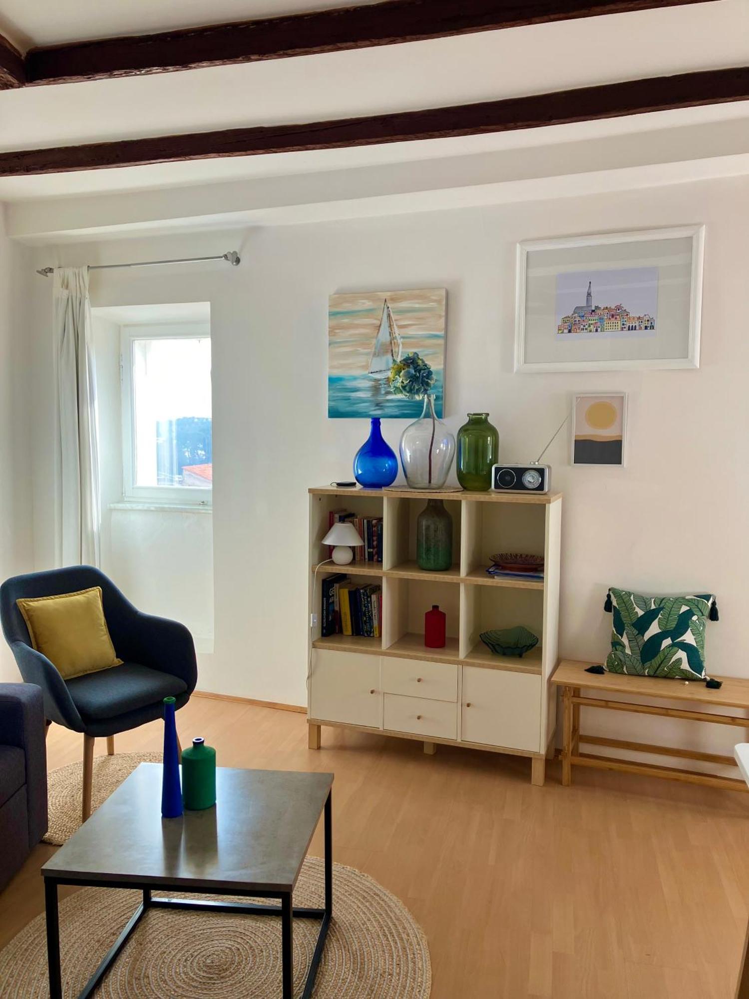 Casa Plava Sea View Apartment Ровин Екстериор снимка